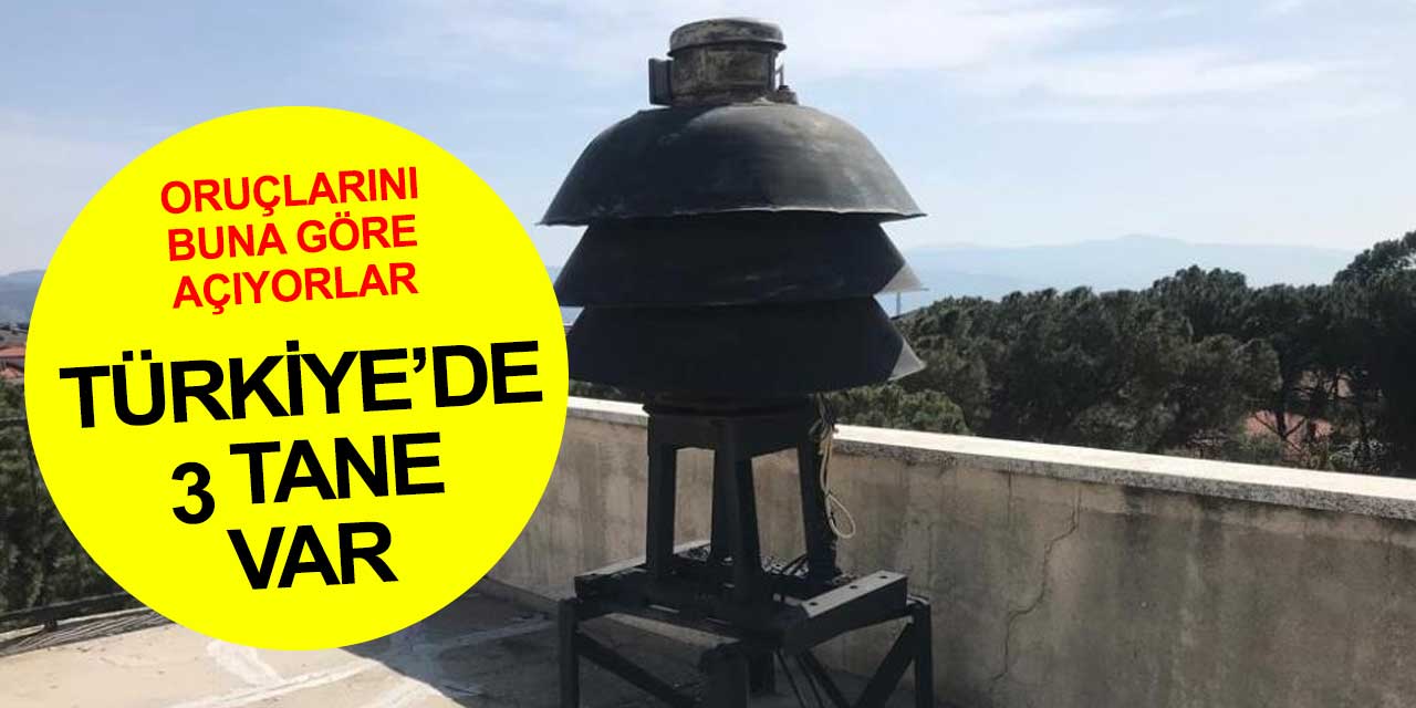 Türkiye'de yalnızca 3 yerde var: Ramazan borusu