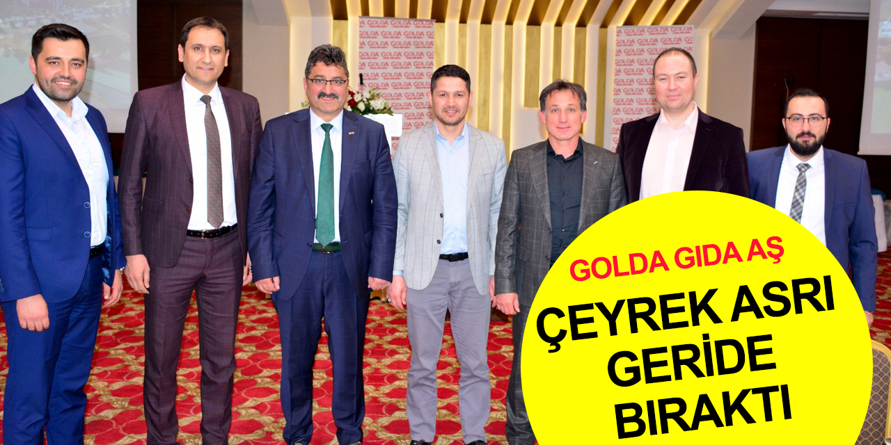 BERA Holding şirketlerinden Golda Gıda AŞ'de 25'inci yıl sevinci