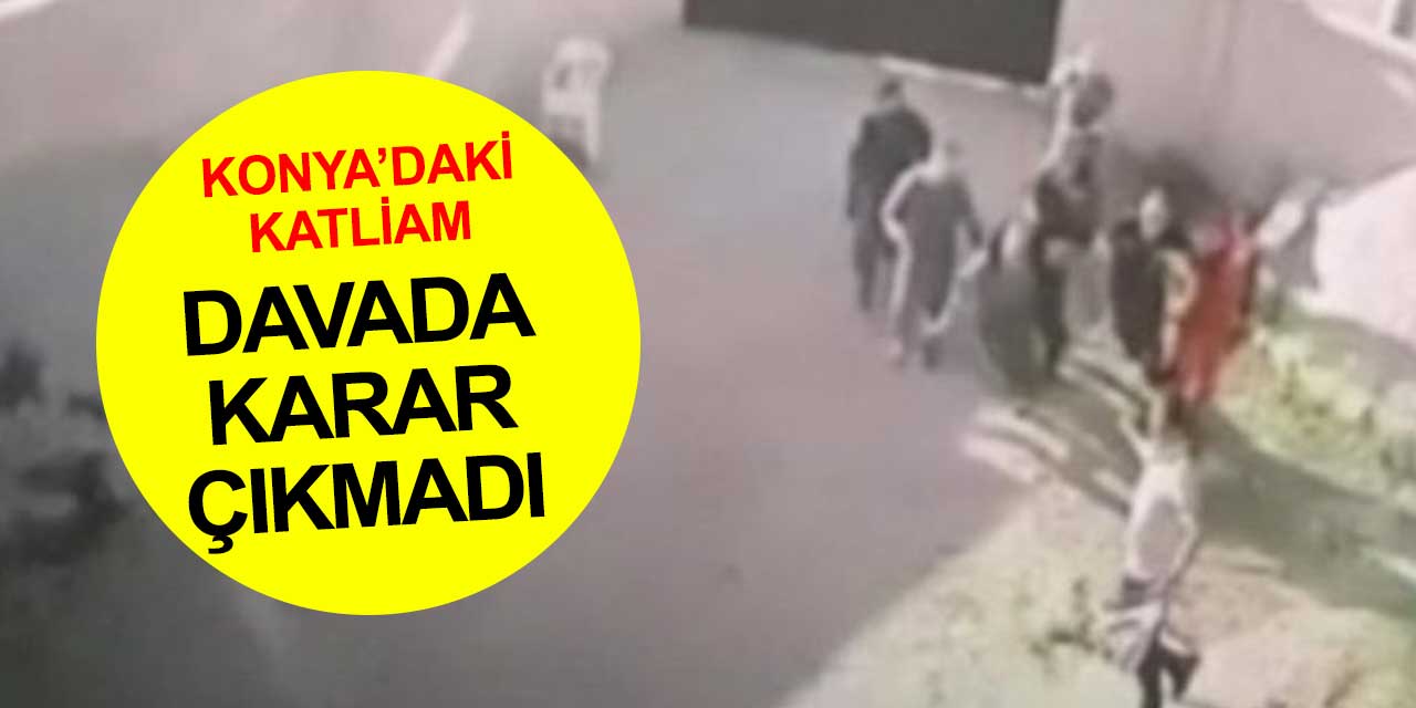 Konya'daki Dedeoğulları davasında karar çıkmadı dava ertelendi... Tahliyesini isteyenler var