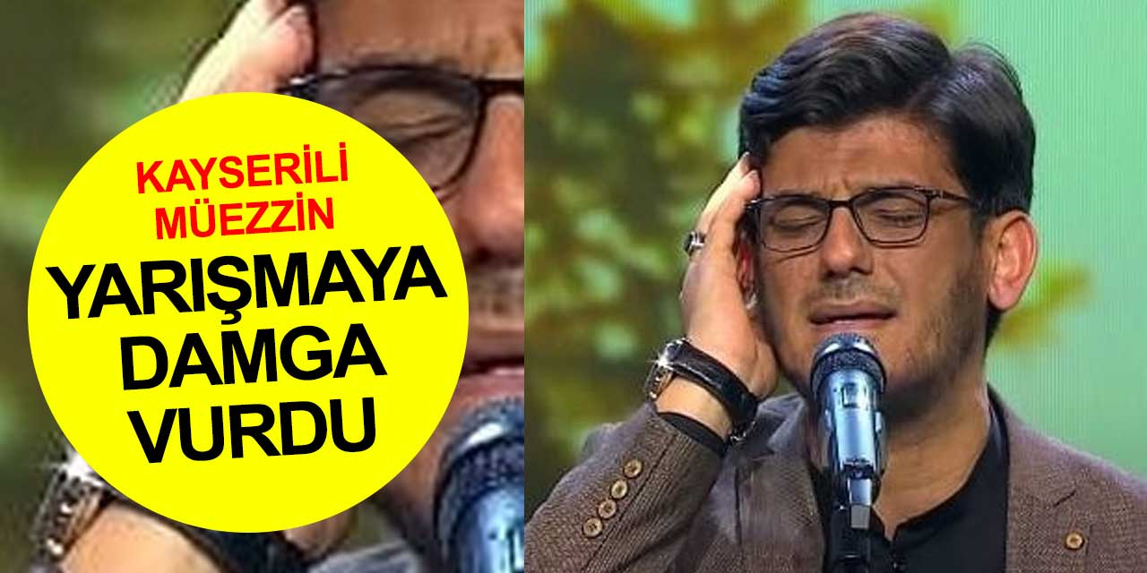 Kayseri’de de görev yapan müezzin Muhsin Kara sesiyle Suudi Arabistan’a damga vurdu