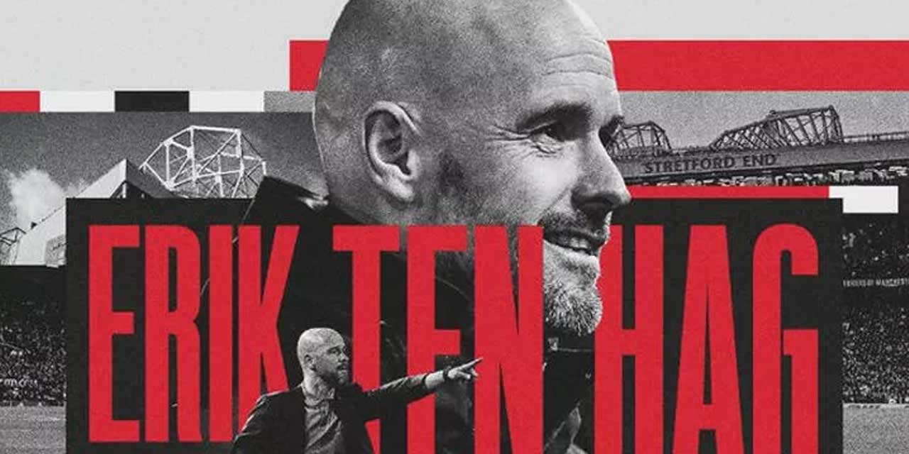 Ajax'ı dirilten Erik ten Hag Manchester United'ın yeni teknik direktörü