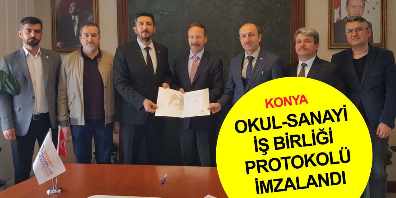 GİV Konya ve Fatih Mesleki ve Teknik Anadolu Lisesi arasında örnek iş birliği