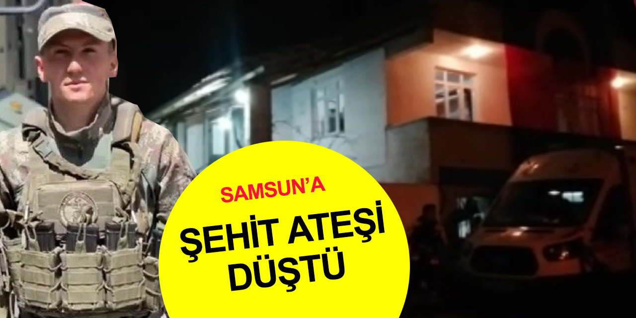 Şehit Piyade Uzman Çavuş Kubilay Çon'un şehadet haberi Samsun'u yaktı