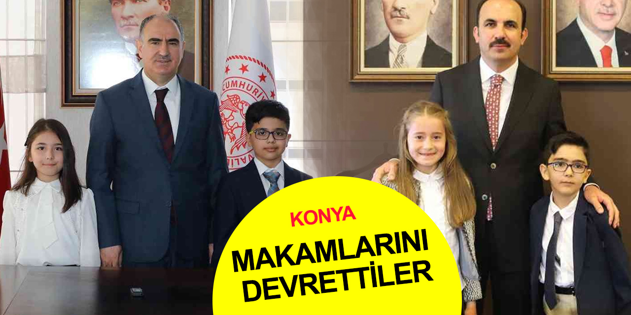 Konya’da 23 Nisan coşkusu!