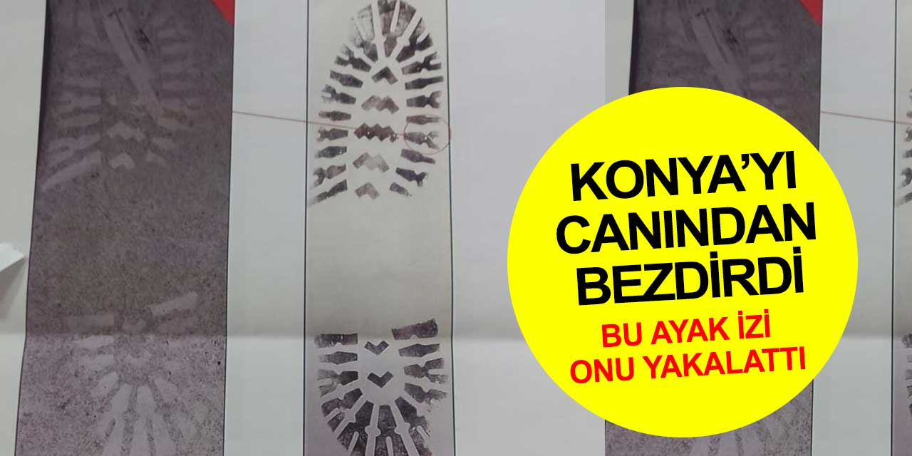 Konya’da çocuğun kumbarasındaki paraya bile göz diken 5 evden hırsızlık yapan şüpheli ayak izinden yakalandı