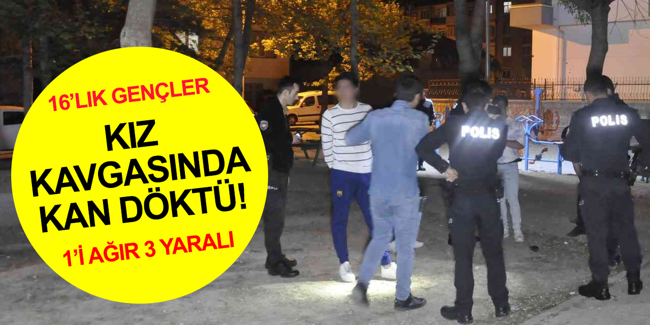Karaman’da kanlı gece! 16 yaşındaki bıçaklı genç 1'i ağır 3 kişiyi yaraladı