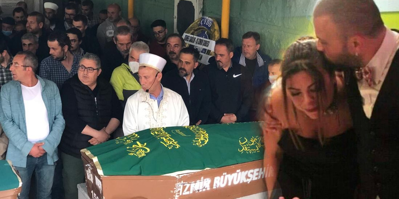 İzmir'de nişanlısı tarafından öldürülmüştü! Mustafa Burçin Akı toprağa verildi