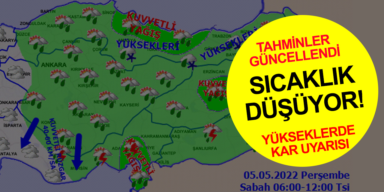 Meteoroloji tahminleri güncelledi! Konya'da sağanak yağışlar sürecek mi?