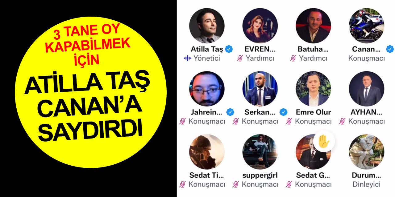Şarkıcı Atilla Taş Canan Kaftancıoğlu'na demediğini bırakmadı