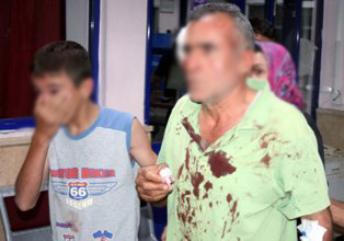 Şalterle oynayan çocukları uyarınca
