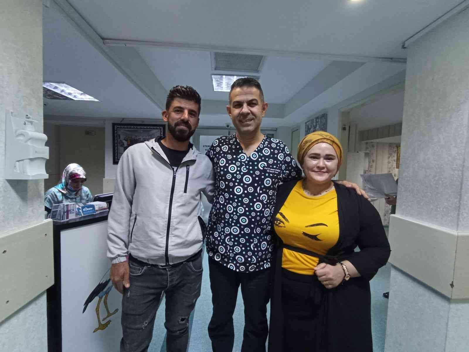 Polistik over nedeniyle çocuk sahibi olamıyorlardı Hakan Çoksüer problemi çözdü