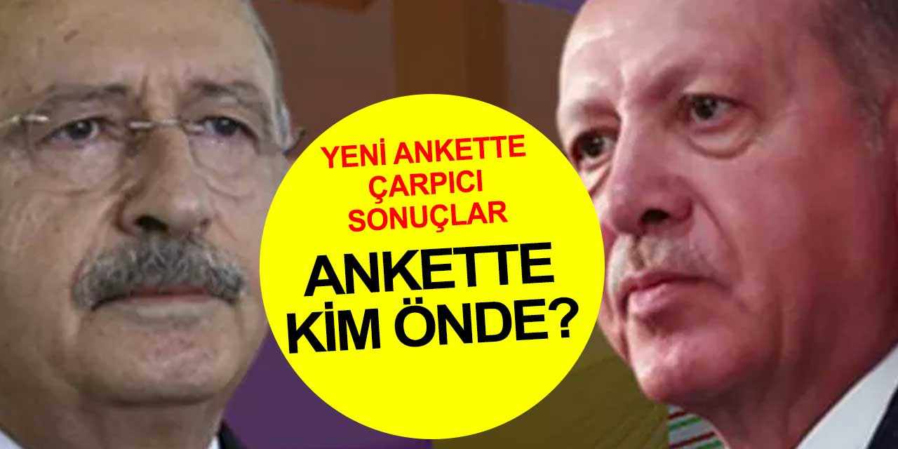 Son Cumhurbaşkanlığı seçim anketinde Kemal Kılıçdaroğlu'na soğuk duş! Cumhurbaşkanı Erdoğan 10 puan fark atıyor