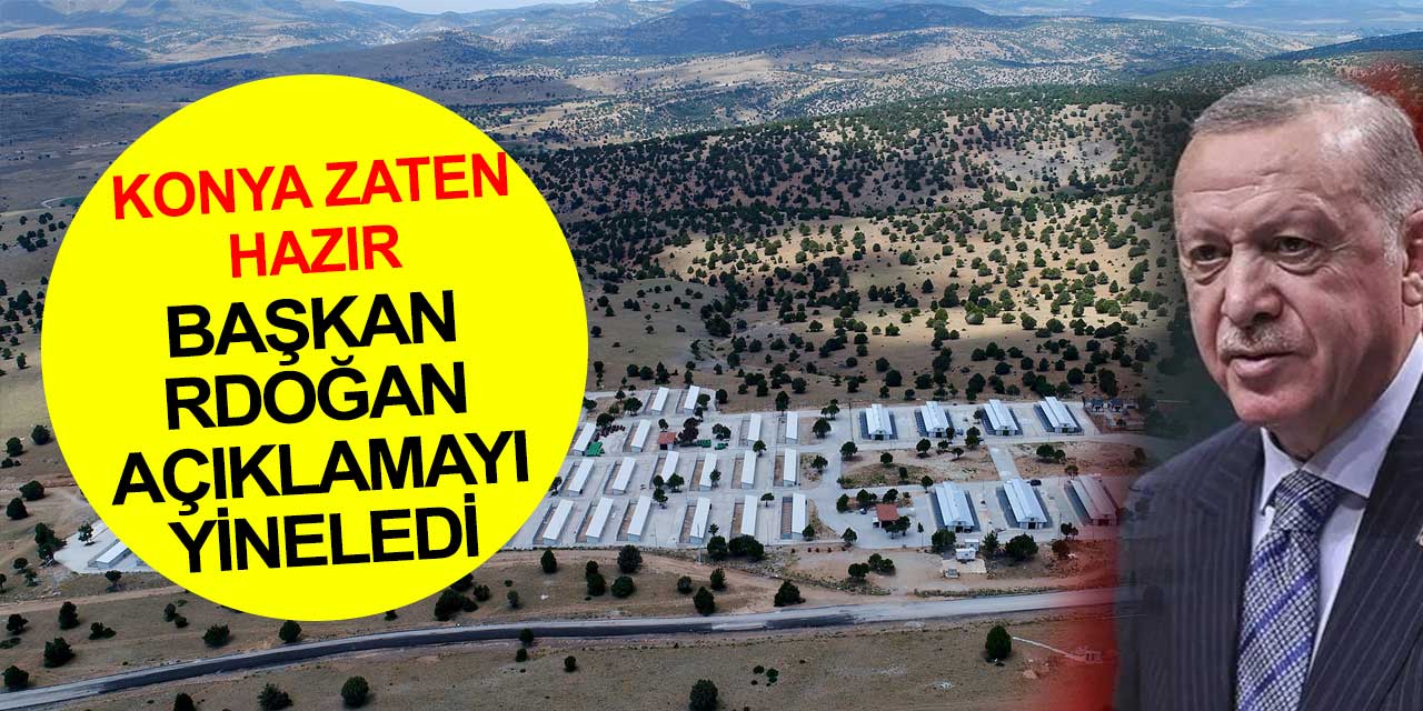 Konya zaten hazır: Cumhurbaşkanı Erdoğan sokak hayvanlarıyla ilgili açıklamasını yineledi