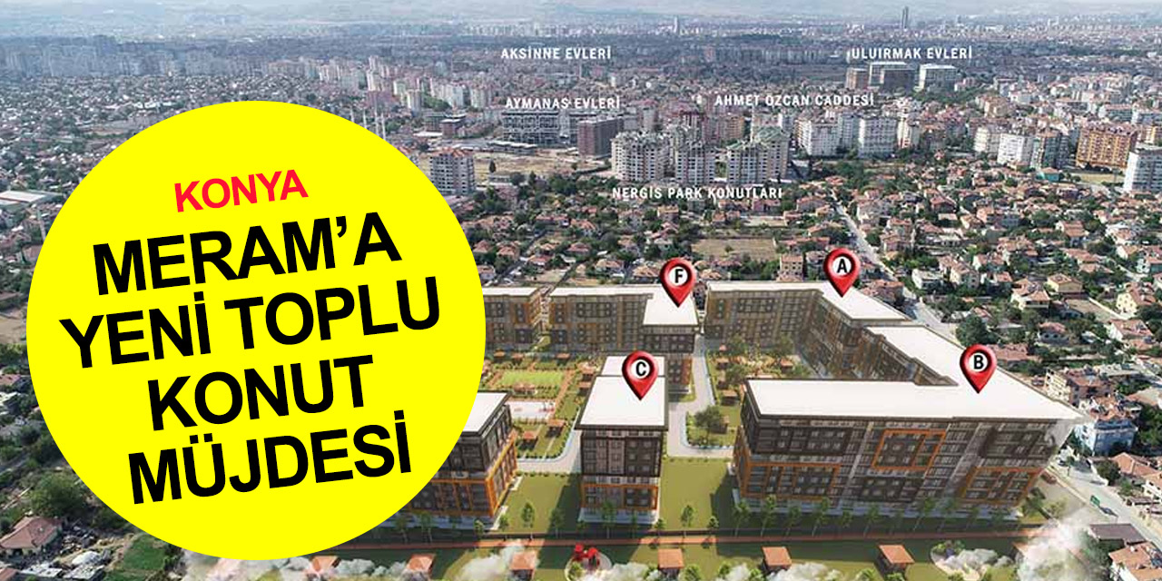 Konya Turgutreis ve Aymanas Evleri'nde genel kurul! Meram'a yeni bir kooperatif müjdesi