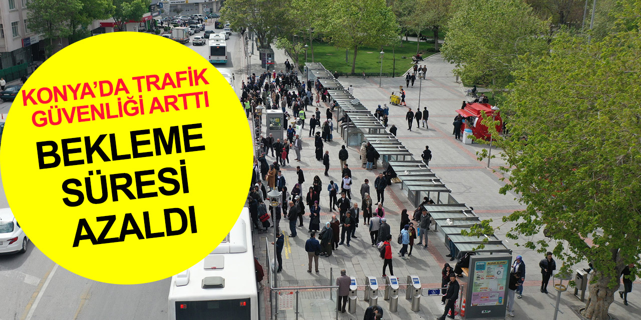 Konya'da bir ilk daha! Turnikeli otobüs durağı