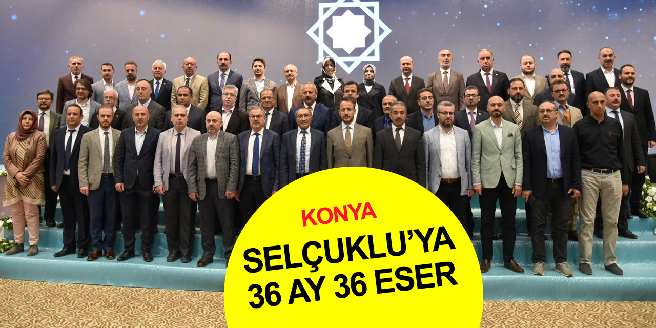 Başkan Pekyatırmacı Selçuklu Belediyesi'nin 3 yıllık hizmetlerini anlattı