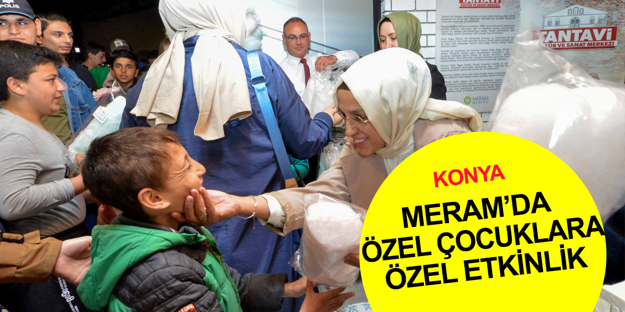 Konya Meram'da özel çocuklar ‘Neşeli Ayaklar’ filminde buluştu!