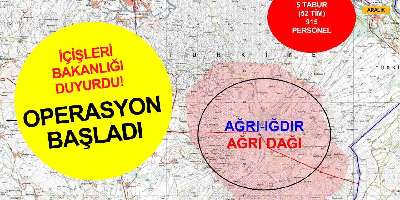 MİT istihbaratı fitili ateşledi! 'Ara-Bul-Yok Et' stratejisiyle Eren Abluka-10 Ağrı Dağı operasyonu başlatıldı