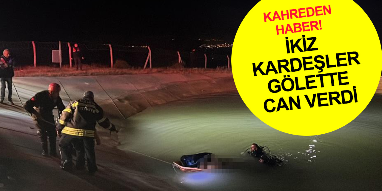 Yangın söndürme göletine giren Salih ve Mehmet Gençtürk kardeşlerin cesedi bulundu