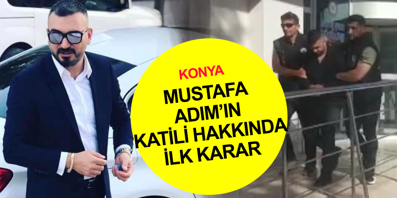 Konya'da patronu Mustafa Adım'ı öldüren Yusuf Sivridağ tutuklandı
