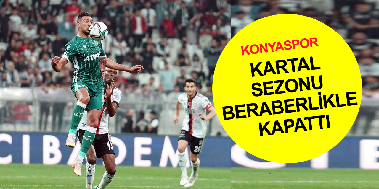 Konyaspor Beşiktaş'a rövanşı vermedi