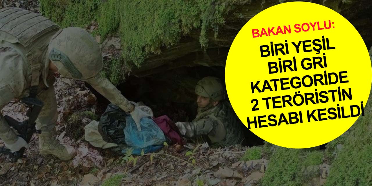 Bakan Soylu: Başkomutanım tekmil veriyorum Amanoslar temiz! Kahraman Şehitlerimiz; kanınız yerde kalmadı