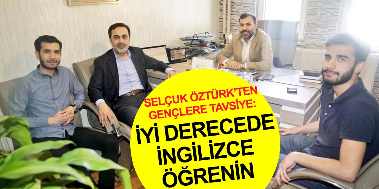 KTO Başkanı Öztürk'ten Konyalı girişimci gençlere dil tavsiyesi! Sonra çok pişman olursunuz