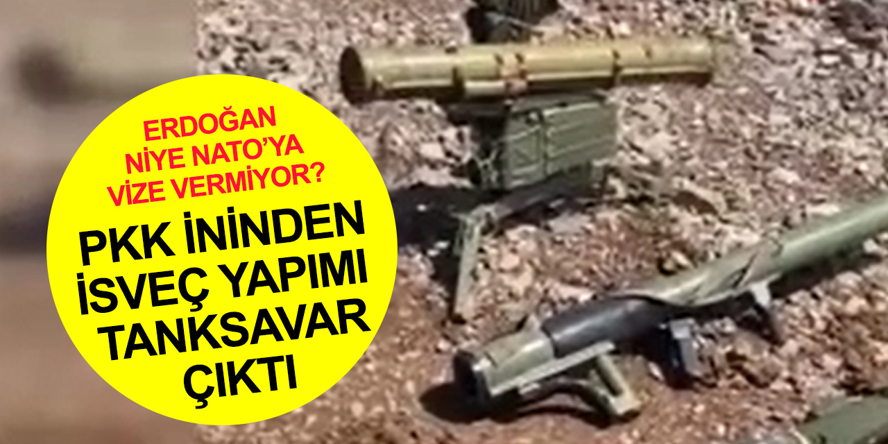 Komandolar Pençe Kilit bölgesinde PKK inlerine girdi! Mağaradan İsveç yapımı tanksavar çıktı