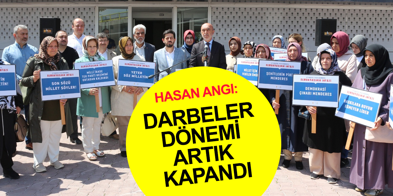 AK Parti Konya İl Başkanı Angı: Demokrasi düşmanlarına ders verildi! Türkiye'de darbeler dönemi artık kapandı