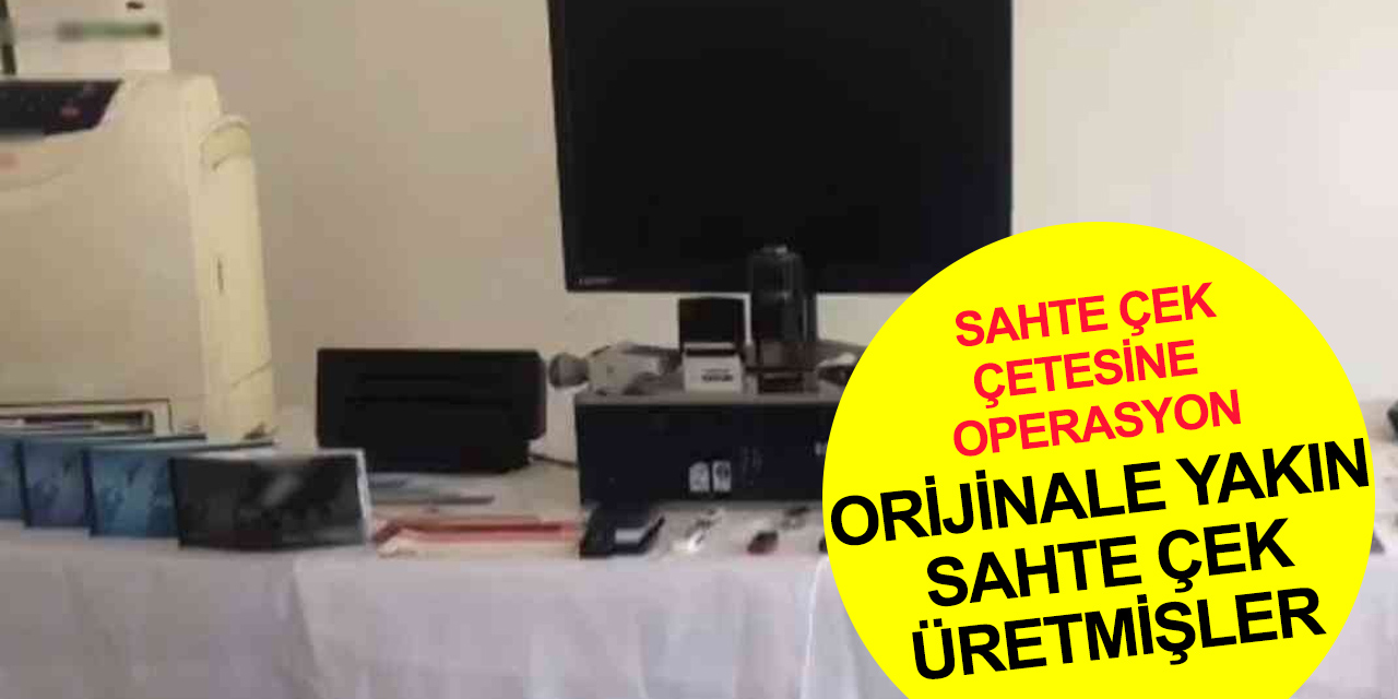 İstanbul'da 'sahte çek mafyası'na jandarma operasyonu! 3 kişi gözaltına alındı