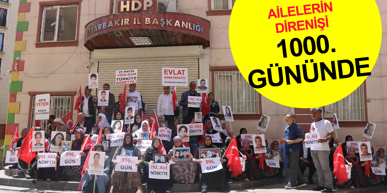 Destansı direniş 1000’inci gününde! 35 aile evladını PKK’nın elinden kurtardı! HDP kepenkleri kapattı