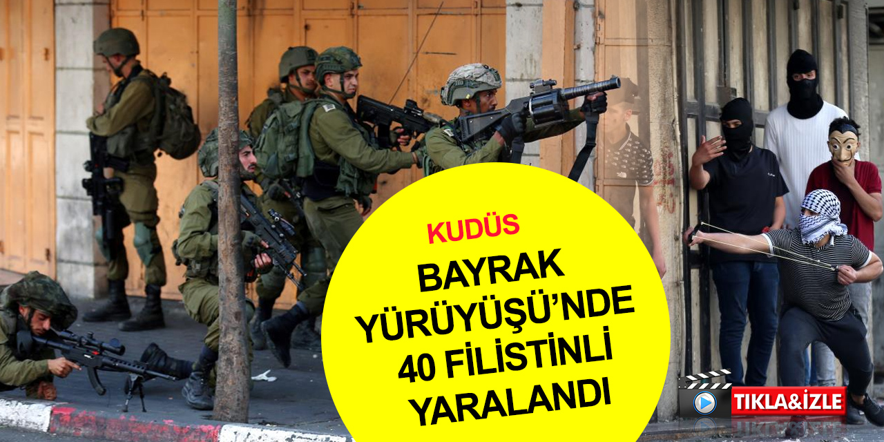 İsrail ve Filistin arasında gerginlik! Çıkan olaylarda Kudüs’te 45, Batı Şeria’da 145 kişi yaralandı!