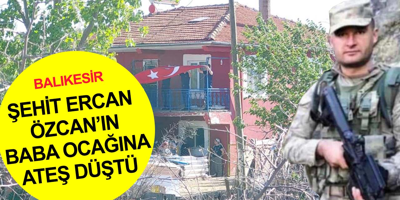 Bakan Soylu acı haberi duyurdu! Jandarma Uzman Çavuş Ercan Özcan şehit oldu