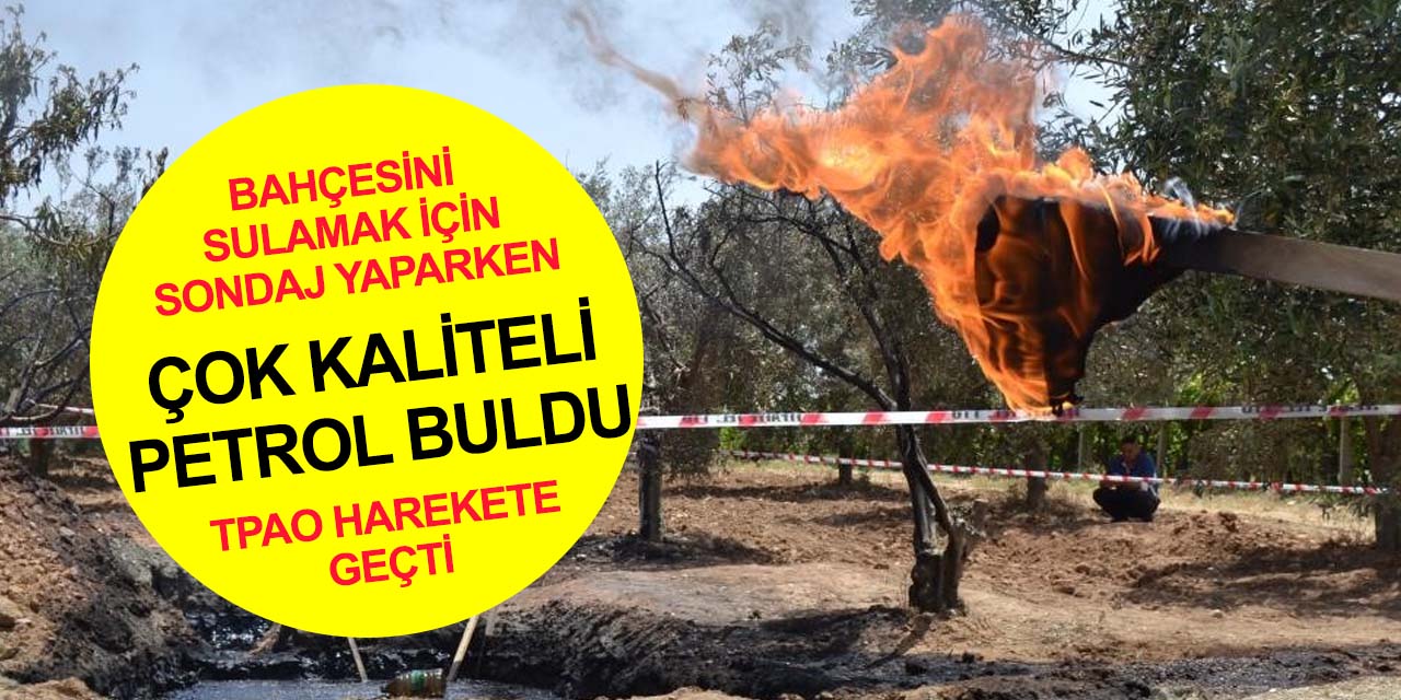 Bahçesinde su ararken petrol bulmuştu! TPAO analiz sonuçlarını açıkladı: Çok kaliteli
