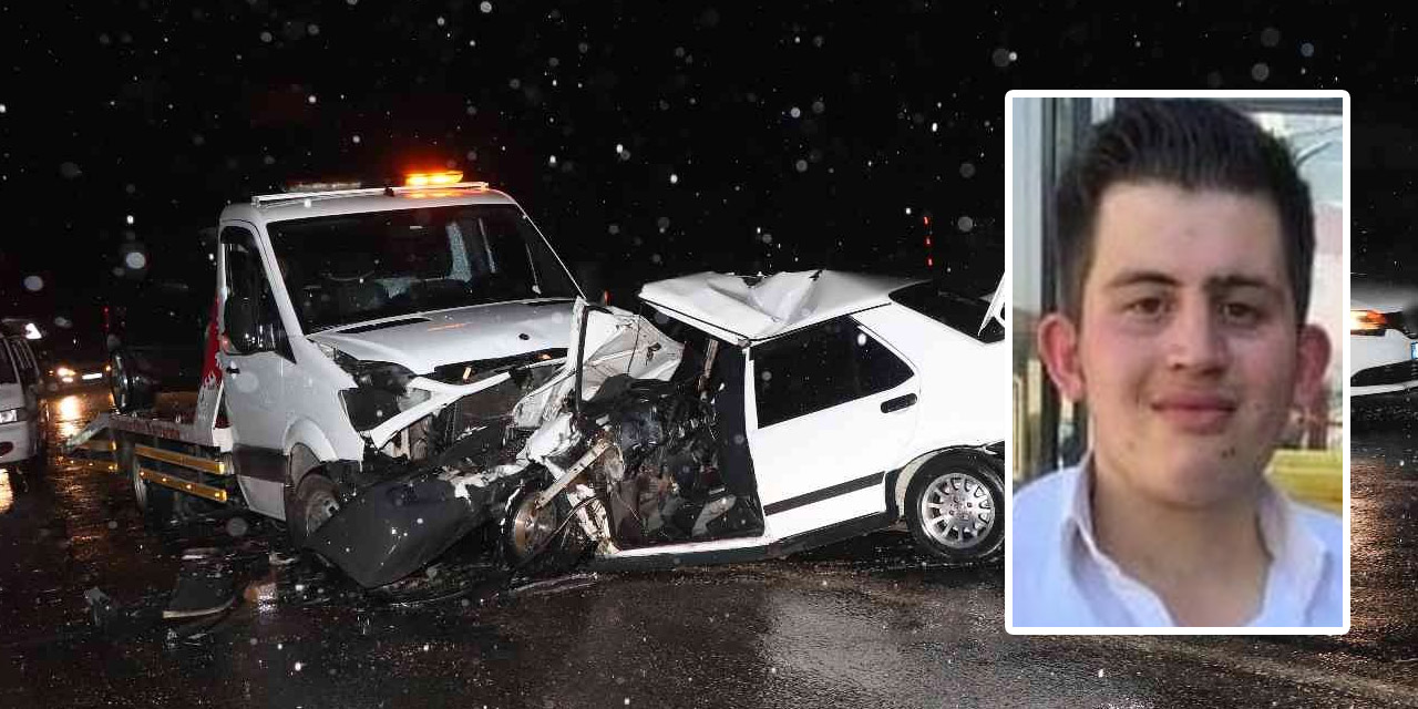 Çekiciyle kafa kafaya çarpışan otomobilde can pazarı! Kazımcan Dedeoğlu öldü, 2 yaralı