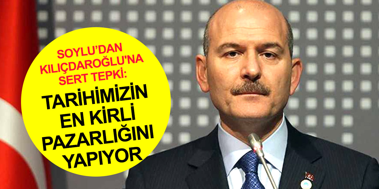 Bakan Soylu: Kılıçdaroğlu ve avanesine Allah fırsat vermesin! Teröre karşı 'eli kolu bağlı bir devlet' istiyorlar