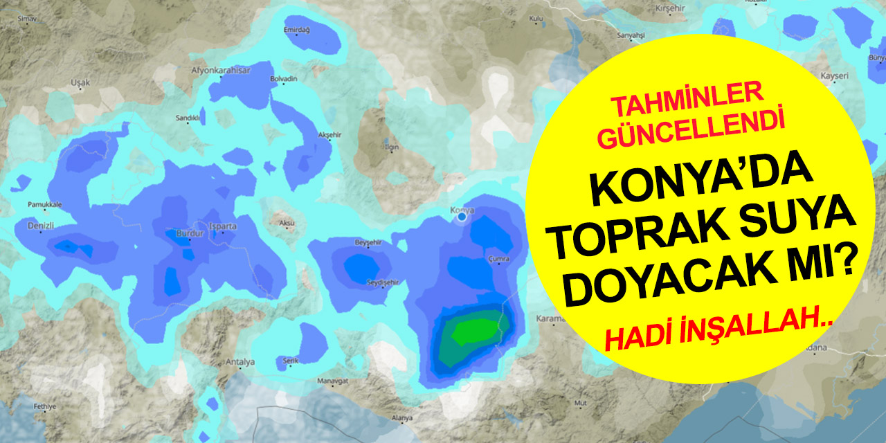 Konya'da hava tahminleri güncellendi! Meteoroloji (6 Haziran Pazartesi) saat vererek uyardı