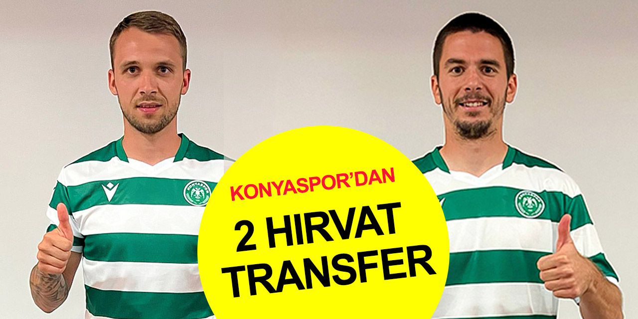 Konyaspor transfer sezonuna hızlı başladı! Domagoj Pavicic ve Robert Muric ile sözleşme imzalandı