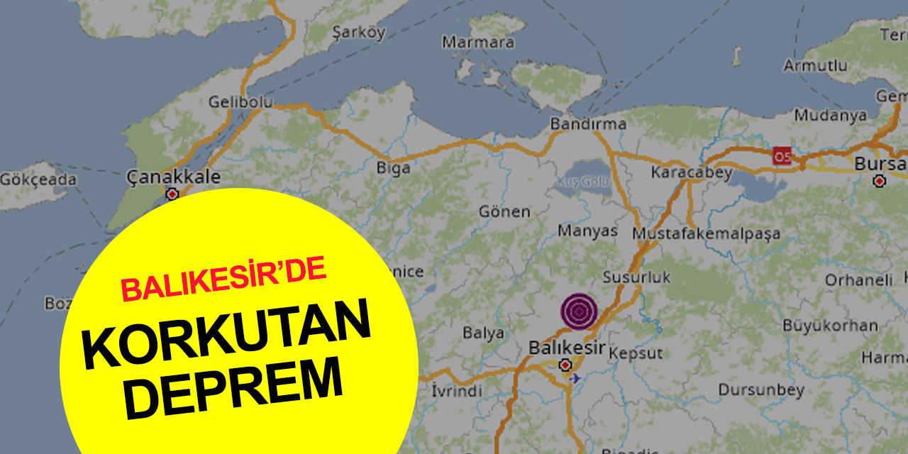 Balıkesir'de korkutan deprem! AFAD ve Kandilli'den açıklama geldi