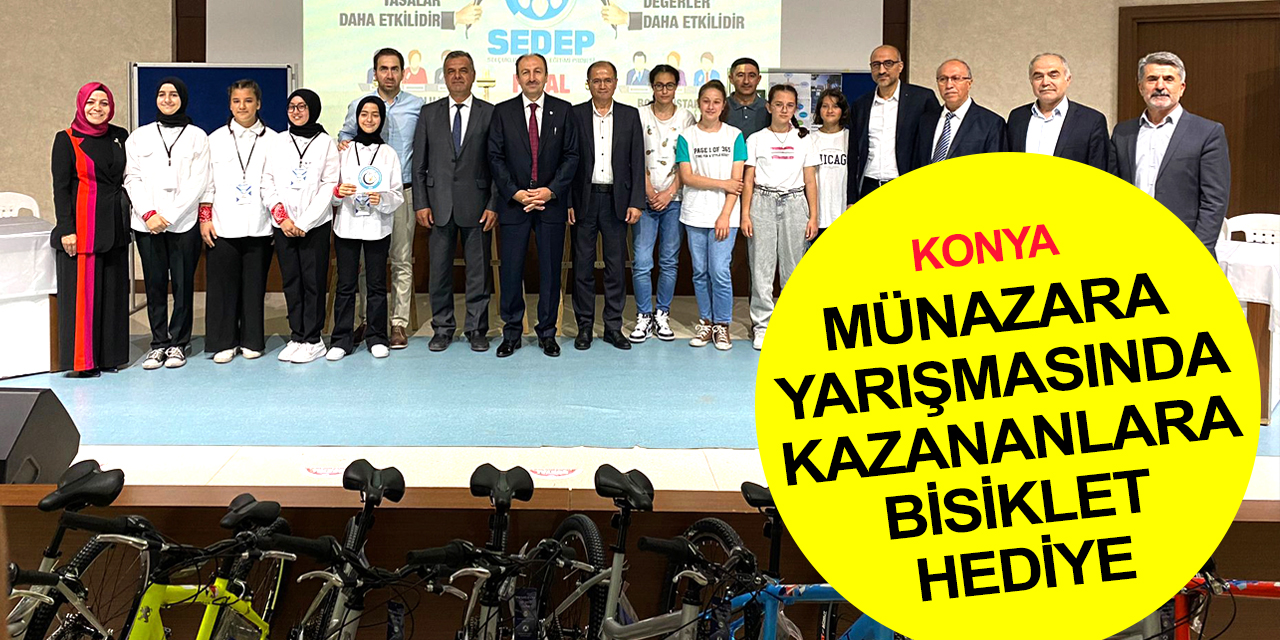 Konya SEDEP Münazara Yarışması’nda final heyecanı! Suçların önlenmesinde 'değerler' kazandı