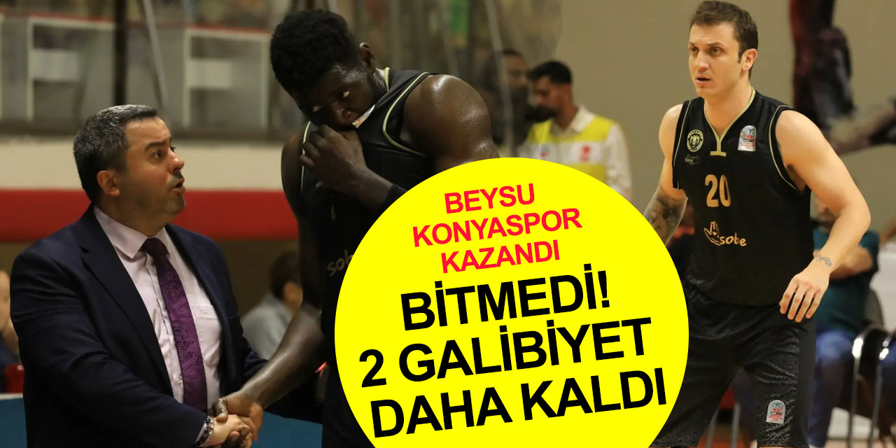 Konyaspor Samsun'da ikinci maçı kazandı, seri 1-1 oldu!