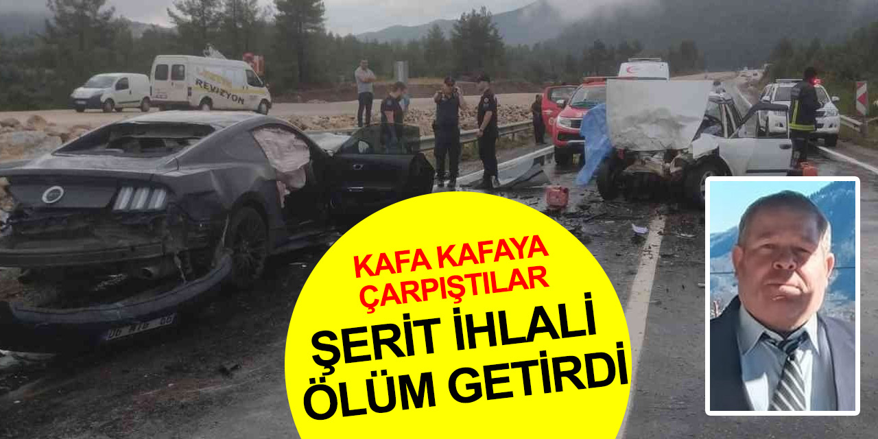 Manavgat-Akseki yolunda feci kaza! Orman işçisi Akif Aksel öldü, 3 yaralı