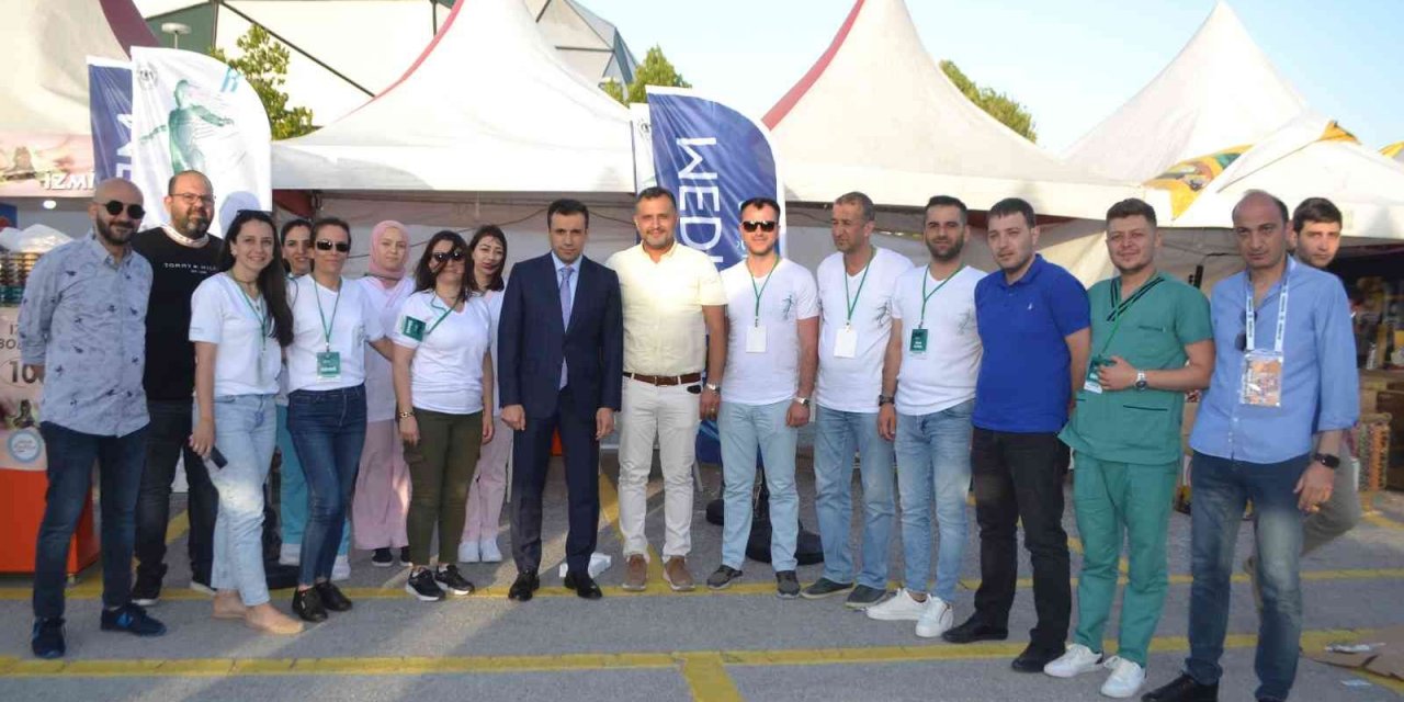 KTO Karatay Üniversitesi Medicana Hastanesi, Konyaspor Festivalinde sağlığın nabzını tutuyor
