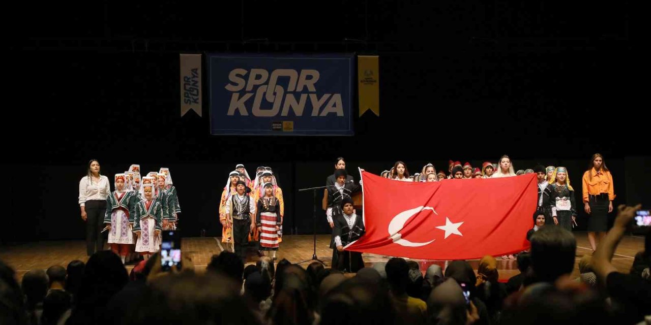 Spor Konya Projesi Halk Oyunları Ligi’nde ödüller sahibini buldu