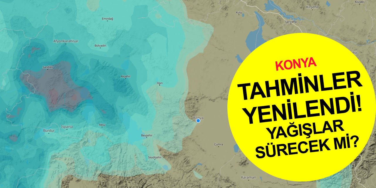 Tahminler güncellendi! Konya'da yağmur sürecek mi? 17 Haziran detaylı hava durumu
