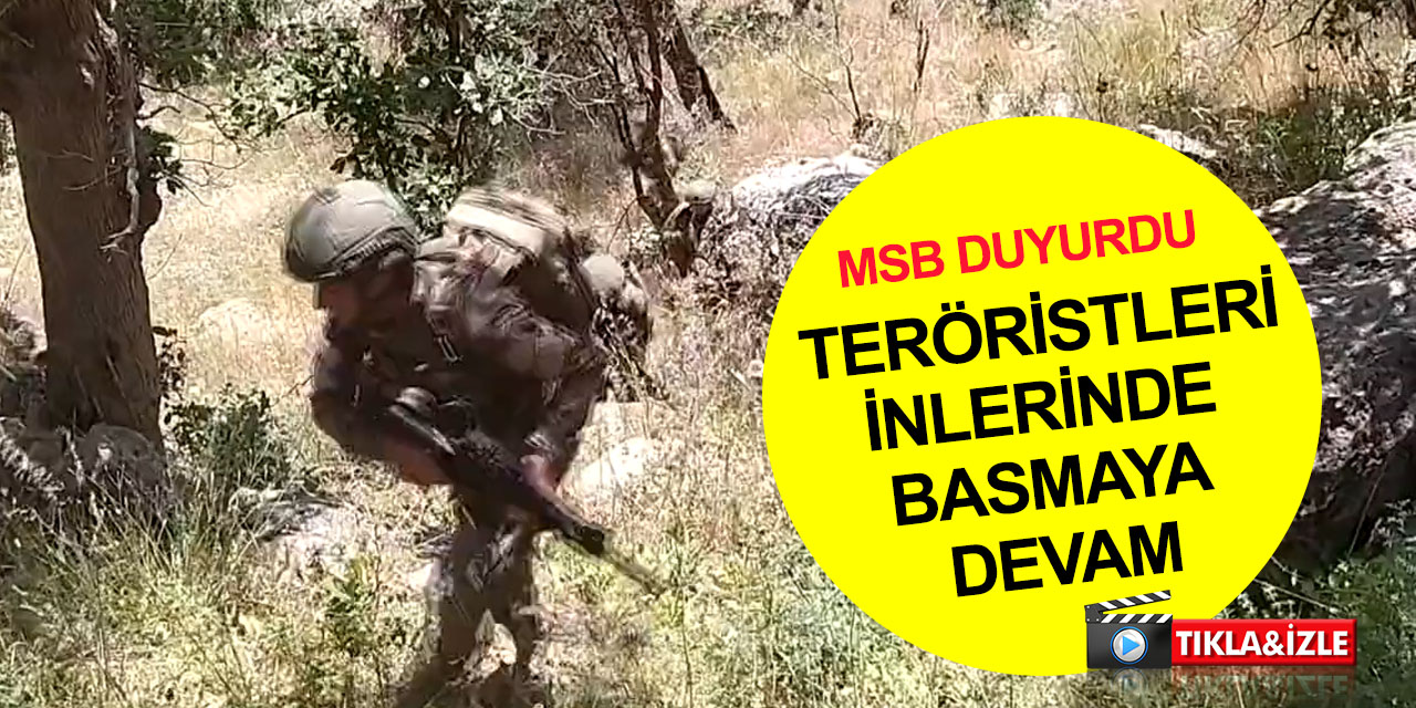 PKK'ya Pençe! MSB duyurdu: 6 terörist daha etkisiz
