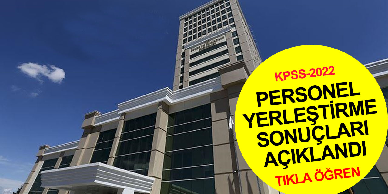 Çevre, Şehircilik ve İklim Değişikliği Bakanlığı'nda KPSS-2022 personel alımı sonuçları açıklandı! TIKLA ÖĞREN
