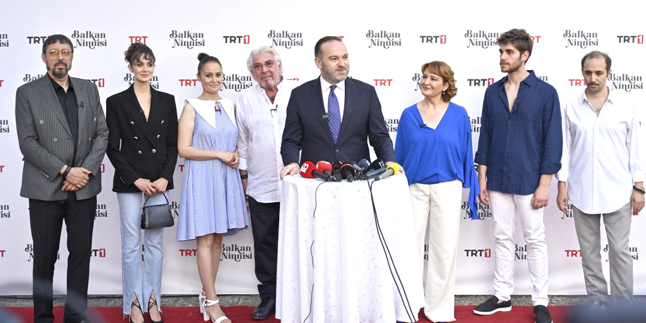TRT1'in beğeni rekoru kıran yeni dizisi Balkan Ninnisi'ne Üsküp’te gala