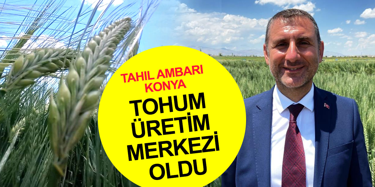 Tarımın başkenti Konya sertifikalı tohum merkezi oldu!