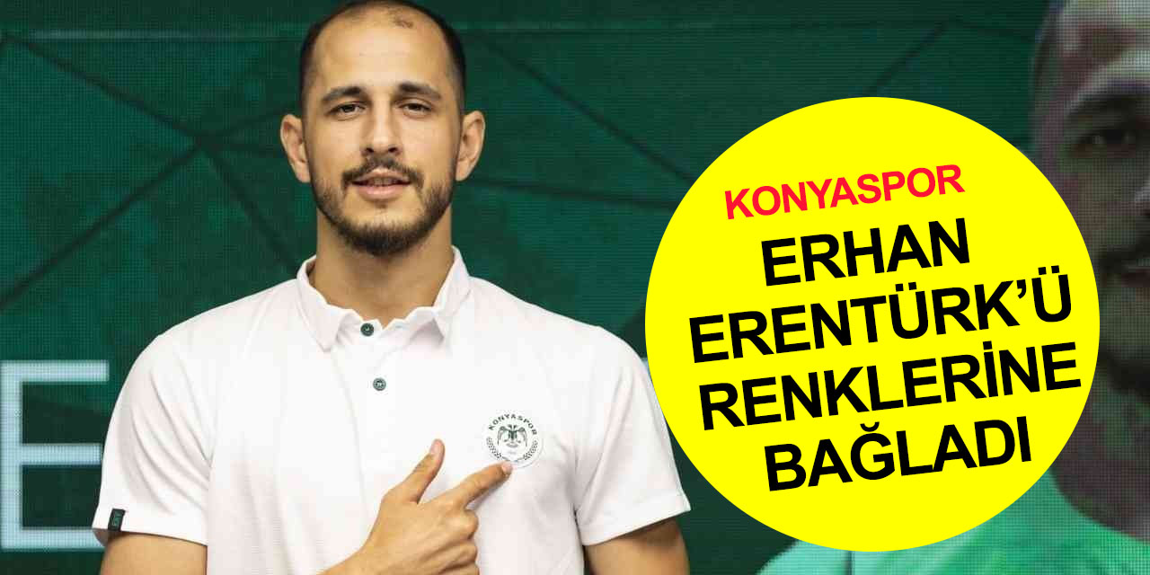 Konyaspor'a yeni kaleci! Erhan Erentürk'le bonservissiz sözleşme imzalandı